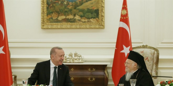 Azınlık cemaatleri temsilcilerinden Cumhurbaşkanı Erdoğan'a teşekkür