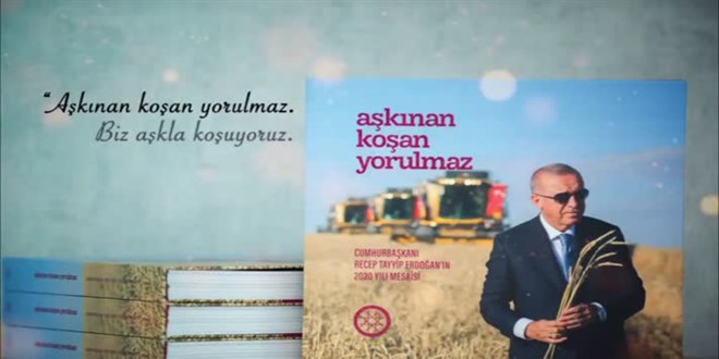 İletişim Başkanlığından Erdoğan'ın 2020 mesaisini anlatan kitap