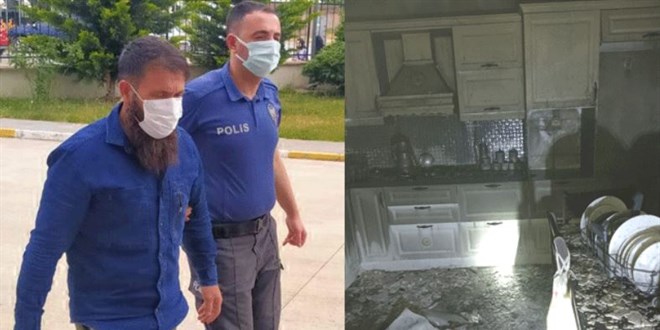 Boşaltması istenince sattığı evi yaktı