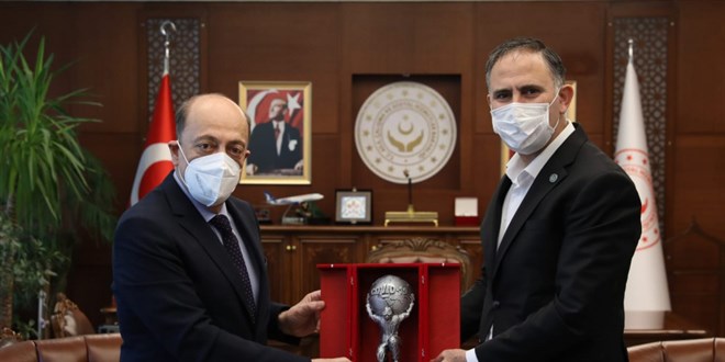 Sağlık çalışanlarının talep ve beklentileri Bakan Bilgin ile paylaşıldı