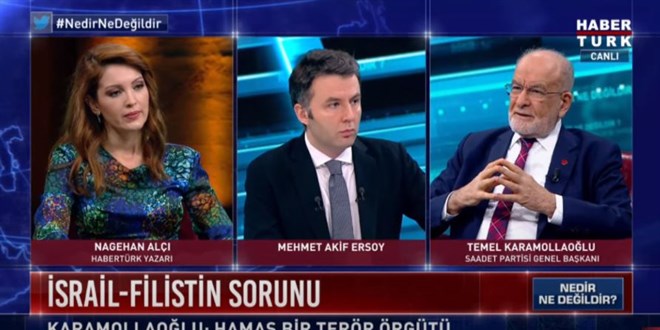 'Hamas terör örgütü' KJ'si! Karamollaoğlu'na 'aman aman' dedirtti