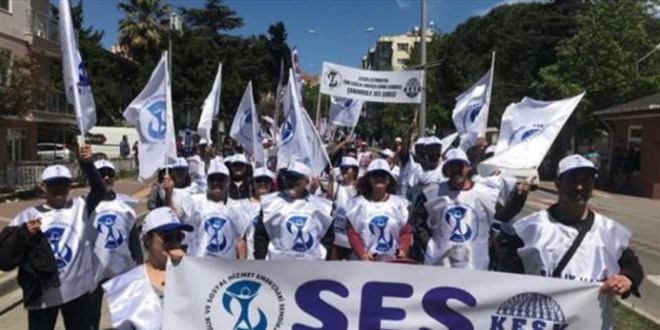 KESK'e bağlı SES yöneticileri gözaltına alındı