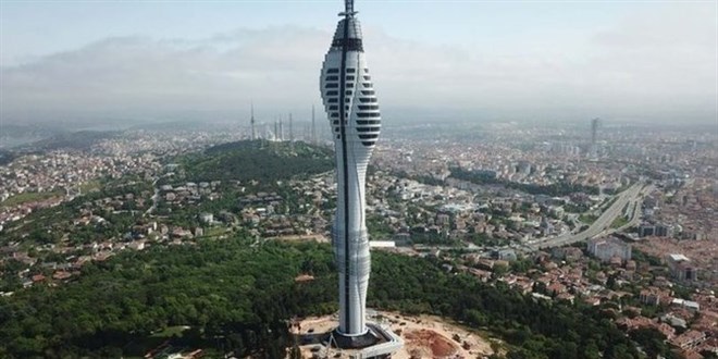 İstanbul'un yeni simgesi Çamlıca Kulesi 29 Mayıs'ta açılıyor
