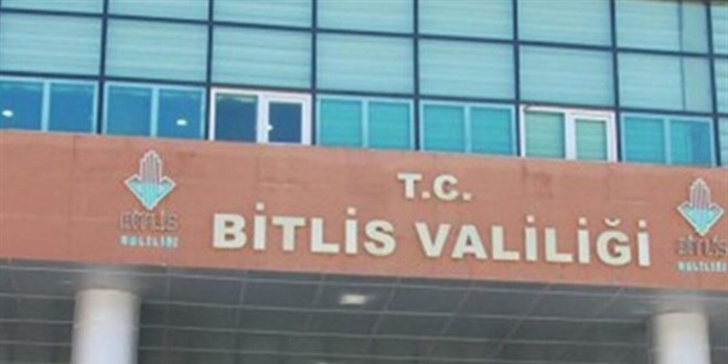 Bitlis'te toplantı ve gösteri yürüyüşleri 15 gün izne bağlandı