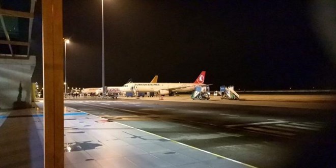 Ordu-Giresun Havalimanı'nda bir uçağa bomba ihbarı