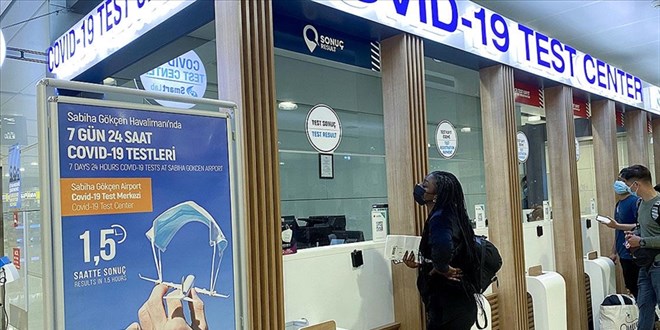 Sabiha Gökçen'de PCR testleri 1,5 saatte sonuçlanıyor