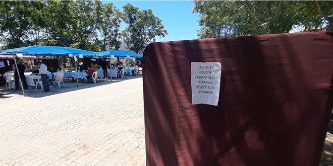 Muhtarlık seçiminde temaslılar için özel sandık