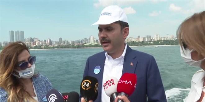 Bakan Kurum: Marmara'yı 3 yıl içinde eski haline getireceğiz