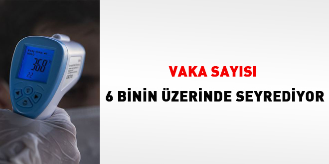 Vaka sayısı 6 binin üzerinde seyrediyor