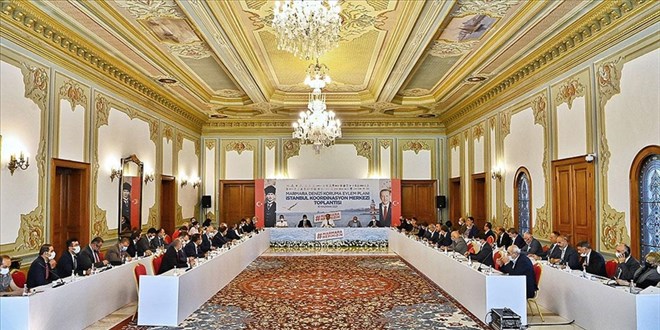 İstanbul Valiliğinde müsilajla mücadele toplantısı başladı