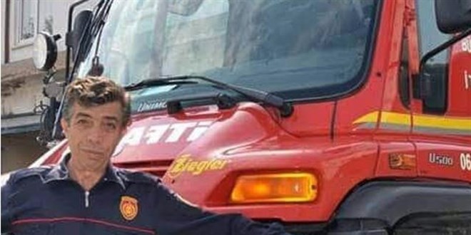 Ankara'da itfaiye aracı kazasında itfaiye eri hayatını kaybetti