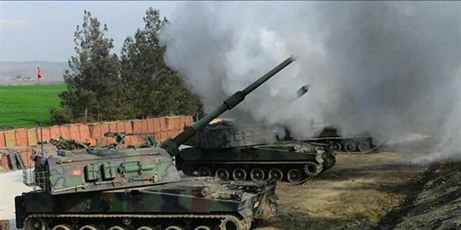 Tel Rıfat'taki PKK hedefleri yerle bir edildi