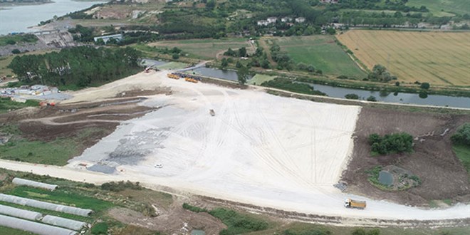Kanal İstanbul'da ilk temelin atılacağı nokta görüntülendi