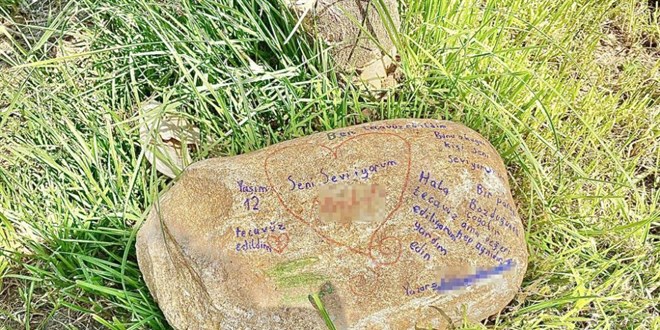 Polis, taştaki 'tecavüz ediliyorum' notundan zanlıyı buldu