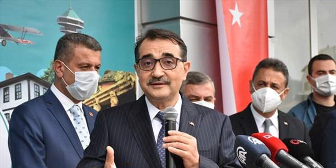 Bakan Dönmez: Filyos'ta 540 milyar metreküplük doğal gazın keşfini yaptık