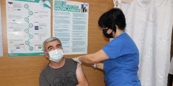 Kocaeli'de 1 milyonuncu korona virüs aşısı yapıldı