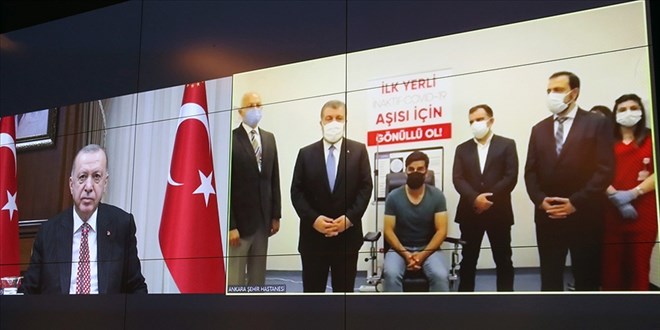 Yerli aşının Faz-3 çalışması 40 bin 800 gönüllüyle yürütülecek