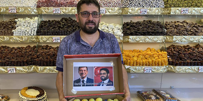 Esnaftan kendisine 'gariban vatandaş' diyen İmamoğlu'na kayısı