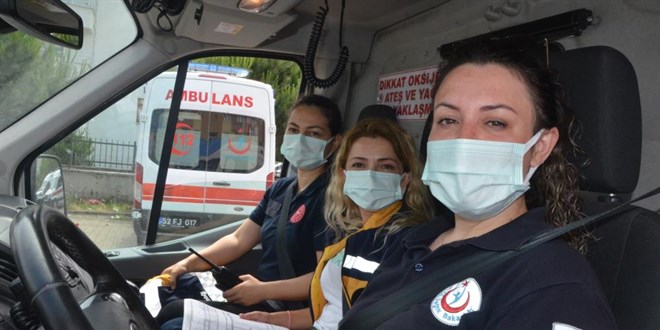 Bu kadınlar hayat kurtarmak için direksiyon başında
