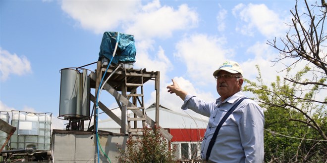Kurduğu sistemle 10 yıldır elektriğe para vermiyor