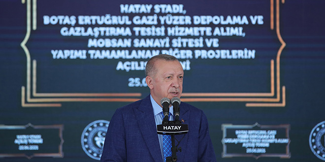Erdoğan: Karşımızda yerli olmayı başaramayan anlayış var