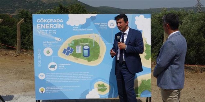 Gökçeada'nın enerjisi kendine yetecek