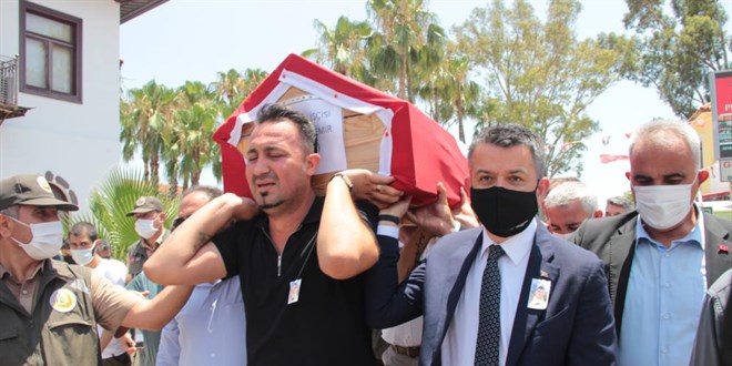 Şehit ormancı toprağa verildi