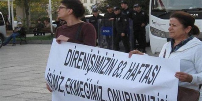 Mahkeme eylemci öğretmenlere kesilen para cezasını iptal etti