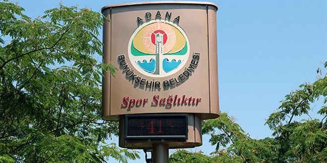 Adana'da termometreler 41 dereceyi gösterdi