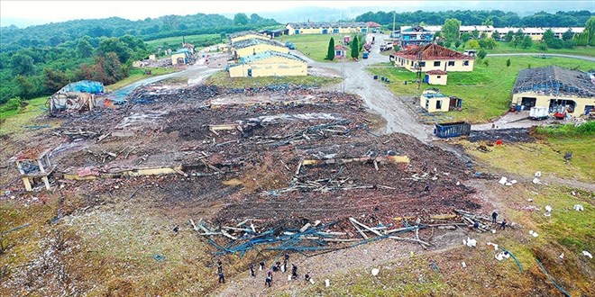 Havai fiek fabrikasndaki patlamann zerinden 1 yl geti