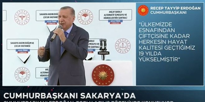 Erdoğan: Cumhur İttifakı bütün gücüyle yoluna devam ediyor