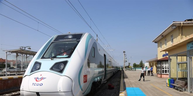 Milli Elektrikli trenin son testi Erdoan'n startyla gerekleti