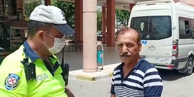 Sivil polise yakalanan korsan taksici 'Yaktın beni' diye ağladı