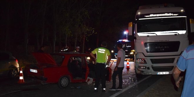 Aydn'da trafik kazas: 2 l