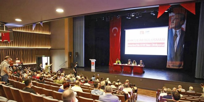 CHP yneticileri KHK'llar ile bir araya geldi