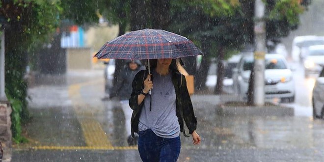 Meteoroloji'den 6 ilimiz için gök gürültülü sağanak uyarısı