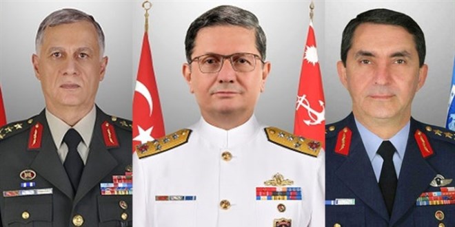 3 kuvvet komutanı YAŞ gündeminde