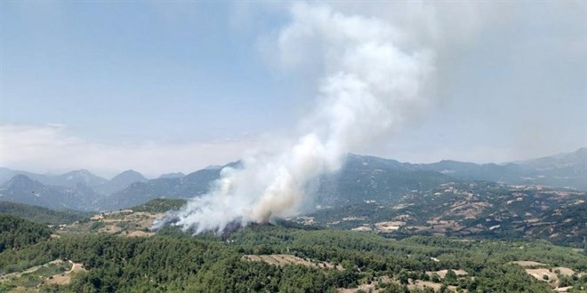 Osmaniye'deki orman yangını kontrol altına alındı