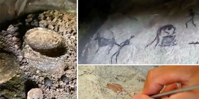 Çoban keşfetti: Mağarada M.Ö. 10 bin yılından kalma 'yiyecek' bulundu