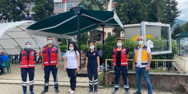 Iğdır'dan sel mağduru Artvin'e sağlık ekipleri gönderildi