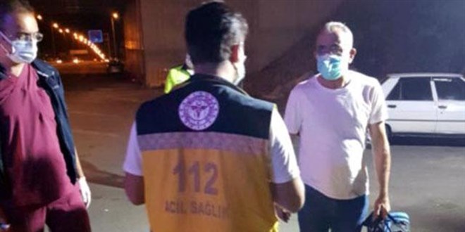 Testi pozitif olan kişi şehirlerarası otobüste yakalandı