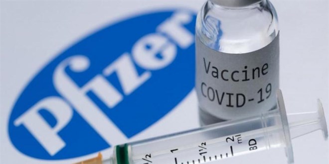 Pfizer, 2021 satış tahminini 33,5 milyar dolara yükseltti