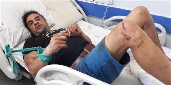 Kaza geçiren hastanın yatağa bağlandığı iddiası