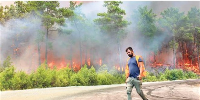 Meteoroloji, yangın tehlike haritalarını Meclis'e rapor etmiş