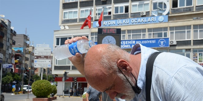 Aydın'da dün sıcaklık rekoru kırıldı