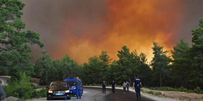 Manavgat'taki yangınla ilgili bir kişi tutuklandı