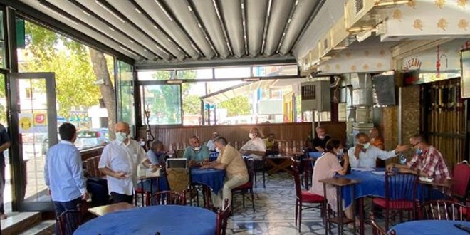Aşısızların kahveye alınmaması uygulaması başkentte başladı