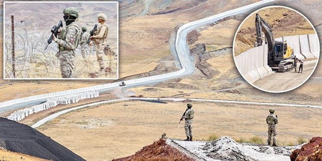 İşte Erdoğan'ın bahsettiği duvar: Tam 1040 kilometre göç seddi