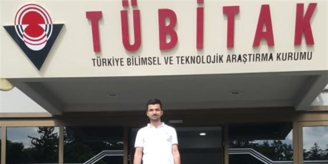 Furkan öğretmen, TÜBİTAK'tan destek almaya hak kazandı