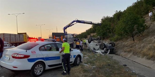 Ankara Çevre Yolu'nda zincirleme kaza: 1 ölü, 5 yaralı